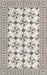 Beija Flor Powder Gothic Floor Mat (Buy 2 Get 1 Free!) Rugs Beija Flor Brand_Beija Flor Classic Tile CLEAN OUT SALE Home_Decor Home_Floor Mats G7-C-KTF