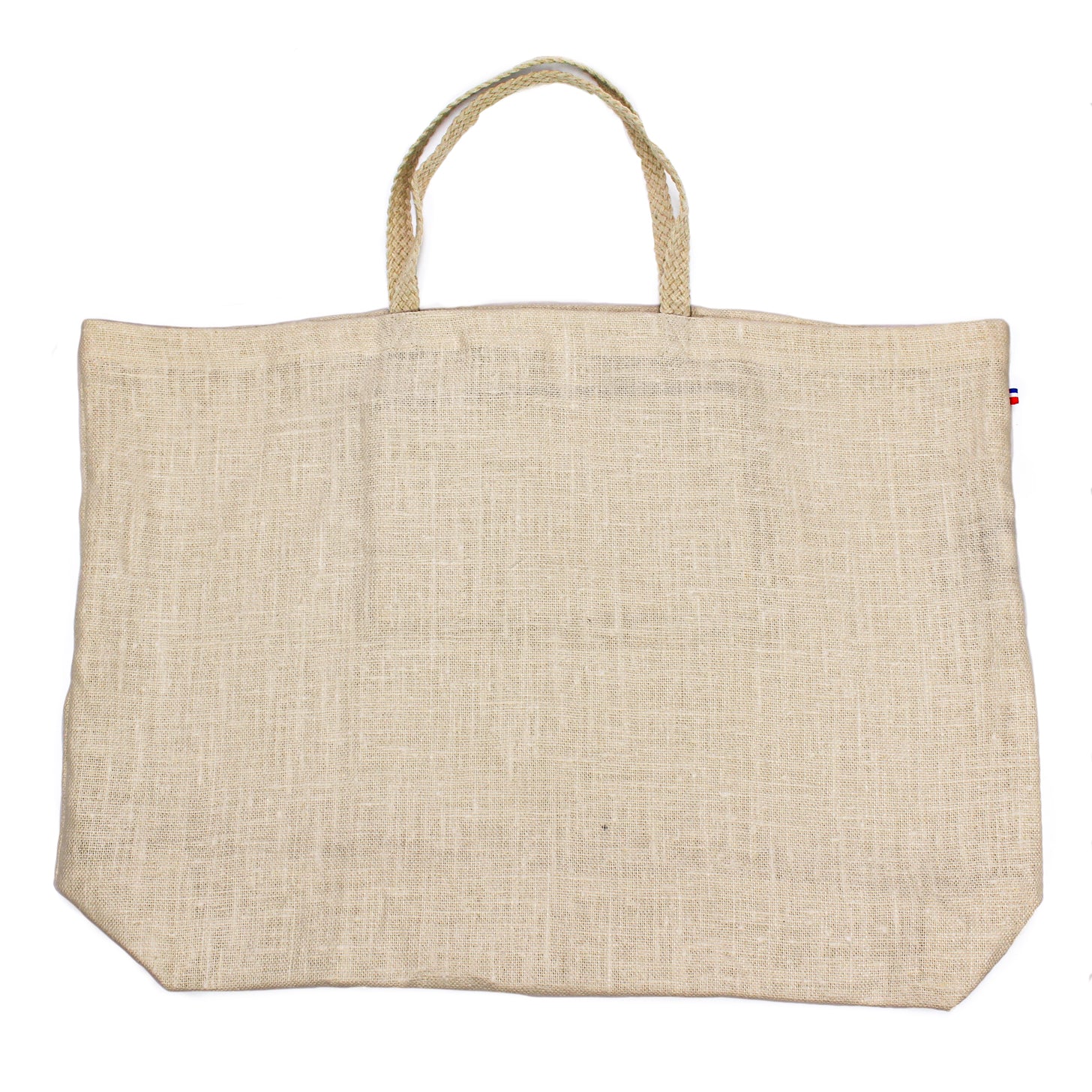 Natural Linen Canvas Tote Bag