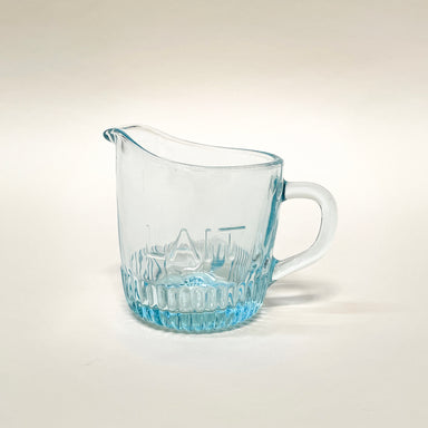 Blue "Lait" Depression Creamer Glass Depression Glassware Brand_Depression Depression Glassware Kitchen_Serveware Kitchen_Storage KTFWHS IMG_3376