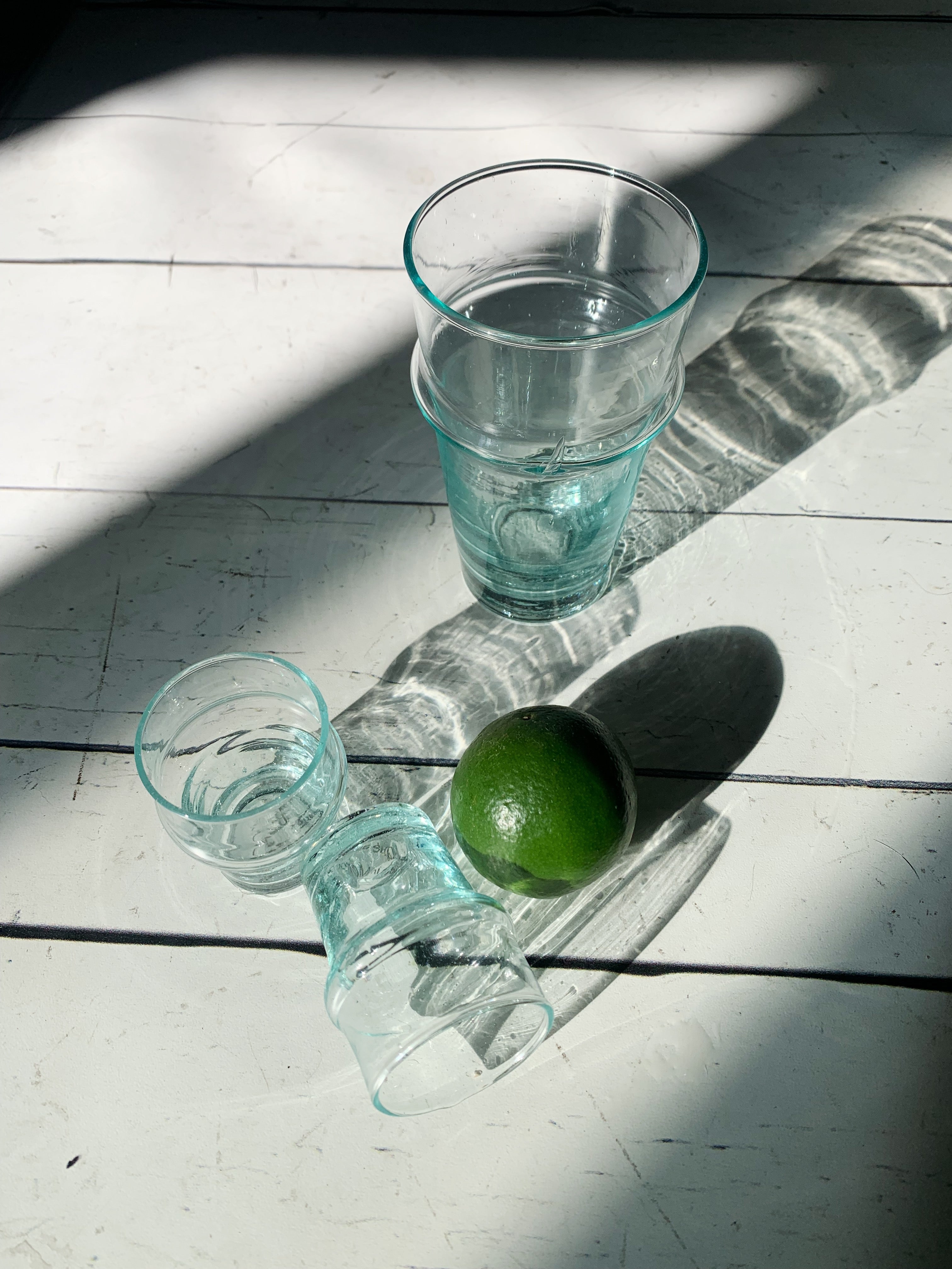Beldi Small Glass Clear Glass Kessy Beldi Brand_Une Vie Nomade Kitchen_Drinkware Wine Glasses IMG_3760
