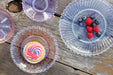 Dentelle Chantilly Glass Plate Glass Dentelle Brand_Dentelle Dentelle Glass Plates Dinnerware_Bowls & Plates Home_Decor Kitchen_Serveware Spring Collection IMG_5406bright_dentelleglassplates