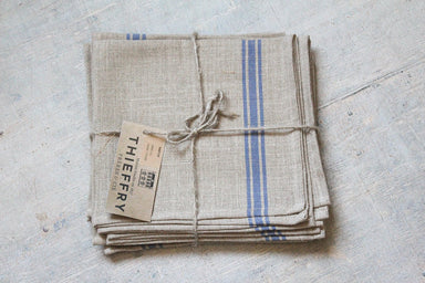 Thieffry Monogramme Linen Dish Towel (28" x 20.5") Textile Thieffry Brand_Thieffry Dish Towels Textiles_Towels & Napkins Thieffry IMG_6242bright_1724f3b3-bee4-4a0e-9e73-2ba54679f805