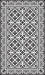 Beija Flor Black Fleur de Lys Floor Mat (Buy 2 Get 1 Free!) Rugs Beija Flor Brand_Beija Flor Classic Tile Home_Decor Home_Floor Mats L9-KTF