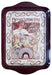 Biscuits Lefevre-Utile Mini Metal Tray Decorative Trays French Nostalgia Brand_French Nostalgia Home_Decorative Trays Home_French Nostalgia Lefevre_Utile_mini_tray