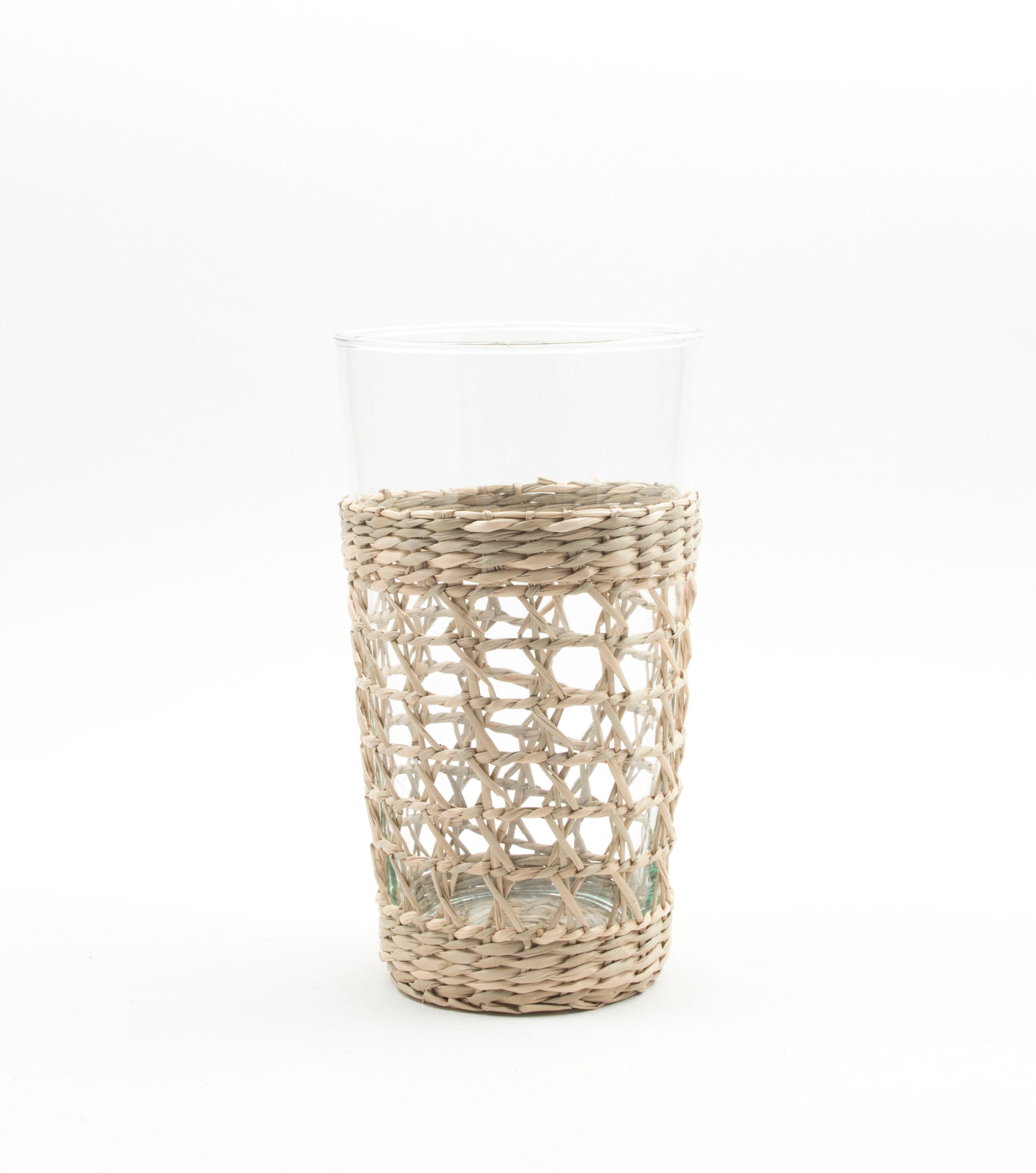 Seagrass Cage Highball Glass Seagrass Brand_Seagrass & Rattan Champagne Flutes Cocktail Kitchen_Drinkware MG_2130_OFFER