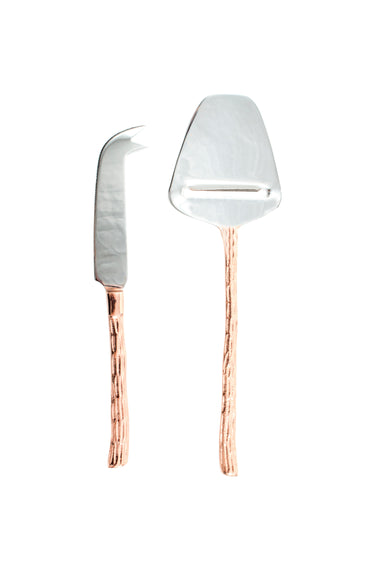 Vineyard Table Copper Brushed Cheese Utensils (Set of 2) Utensils Vineyard Table Brand_Vineyard Table CLEAN OUT SALE Kitchen_Dinnerware Kitchen_Serveware KTFWHS MG_4323_offer