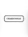 Orban & Sons Enamel Wine Signs Chardonnay Decor Orban & Sons Brand_Orban & Sons CLEAN OUT SALE Enamelware Home_Decor Numbers Orban & Sons Orban_SonsEnamelChardonnaySign