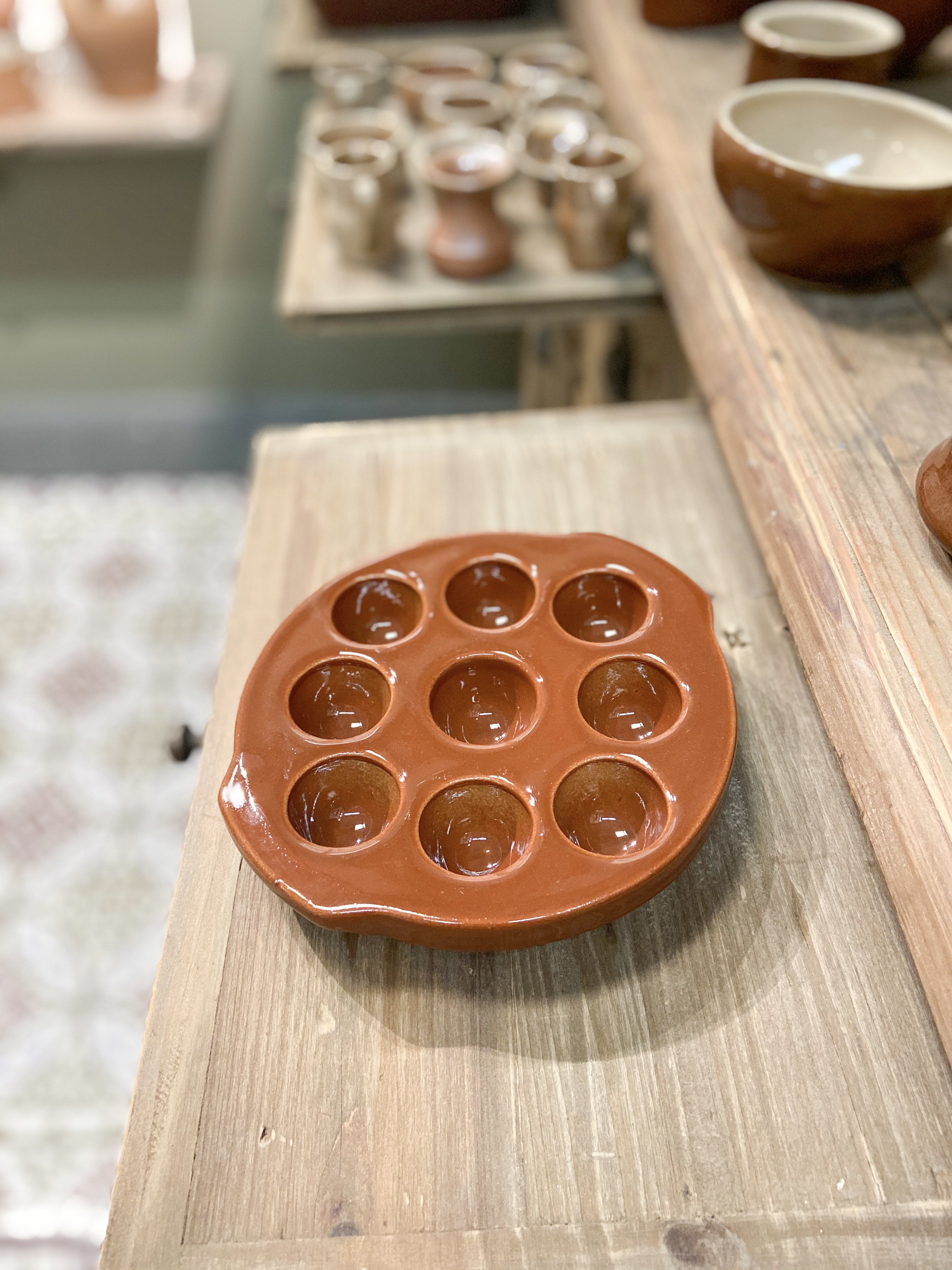 Poterie Renault Escargot Plate Ceramic Poterie Renault Brand_Poterie Renault Dinnerware_Bowls & Plates Home_Decor New Arrivals Poterie Renault PhotoAug06_170039_7200-PC98