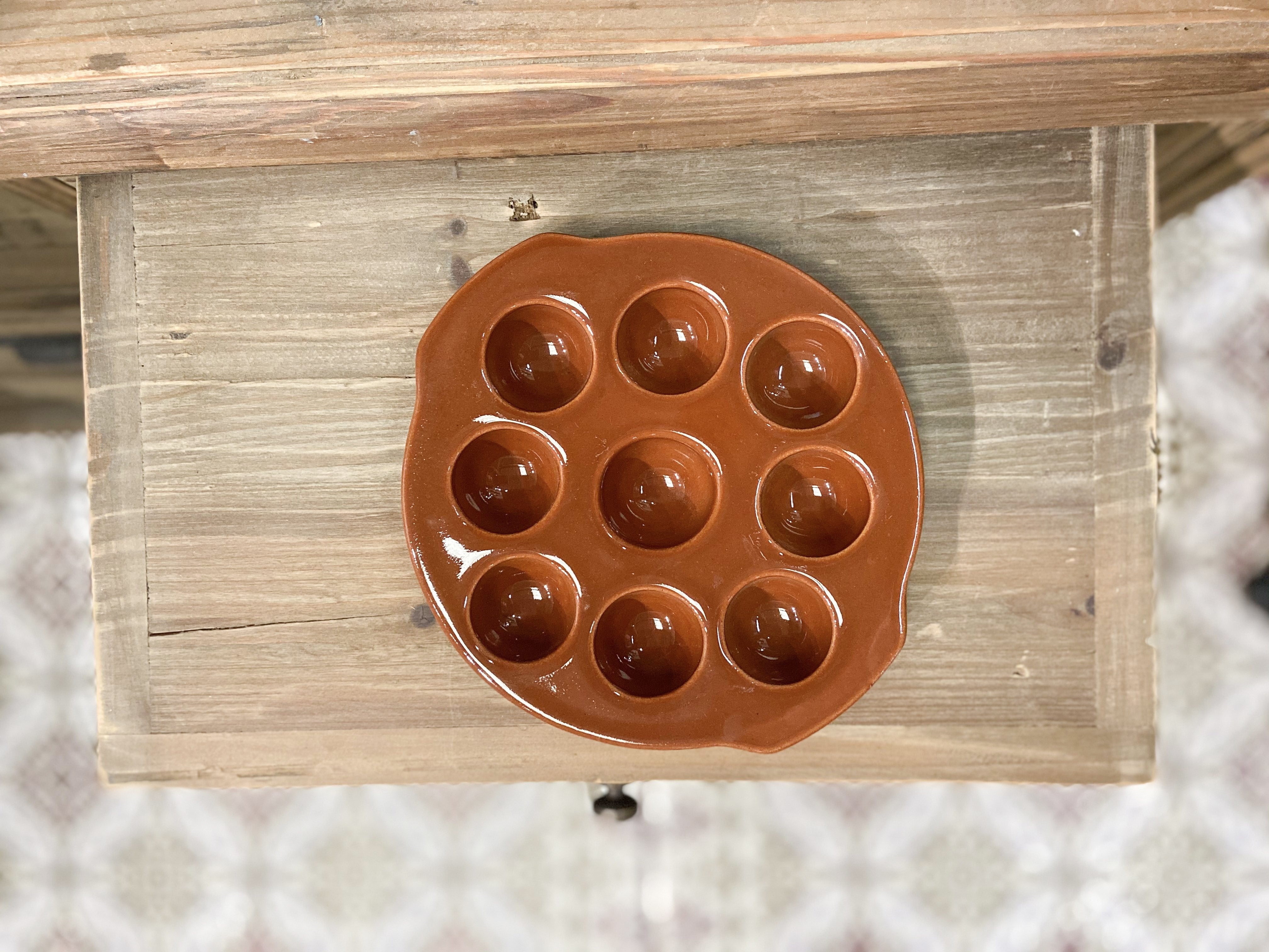 Poterie Renault Escargot Plate Ceramic Poterie Renault Brand_Poterie Renault Dinnerware_Bowls & Plates Home_Decor New Arrivals Poterie Renault PhotoAug06_170047_7200-PC98