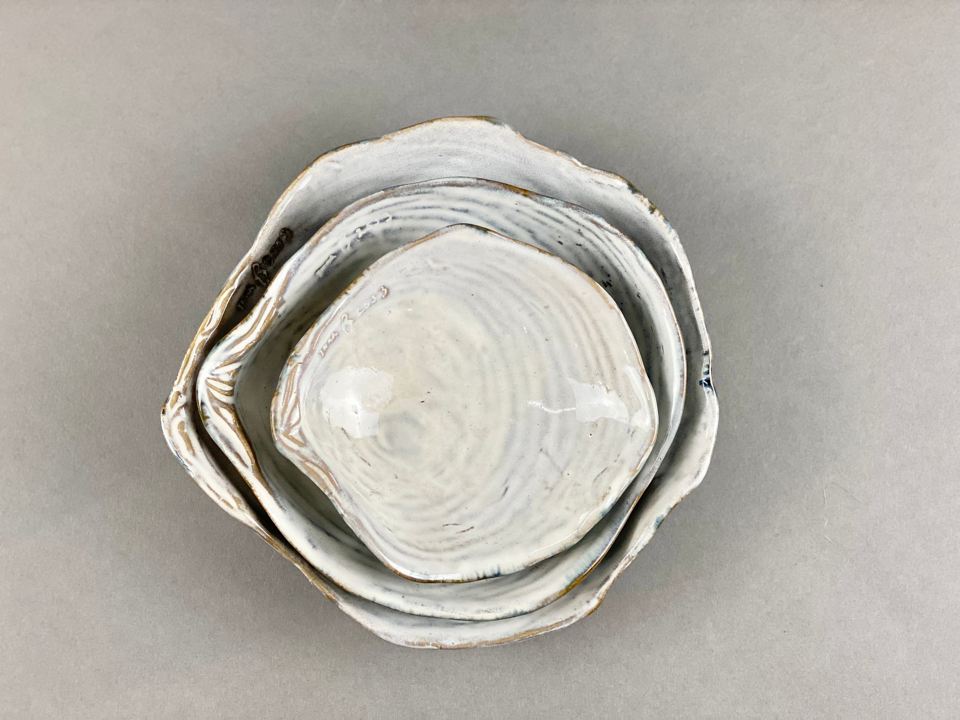 Yarnnakarn Oceanology Shell Dish Blue Glaze Small - Ceramic - Yarnnakarn - Brand_Yarnnakarn - Home_Decor - PhotoJul27_12016PM_e511d9fc-d0cd-4e40-af61-fb147035f27b
