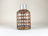 Rattan Cage Vase Carafe Small Glass Rattan Carafes Rattan PhotoJul27_120508PM