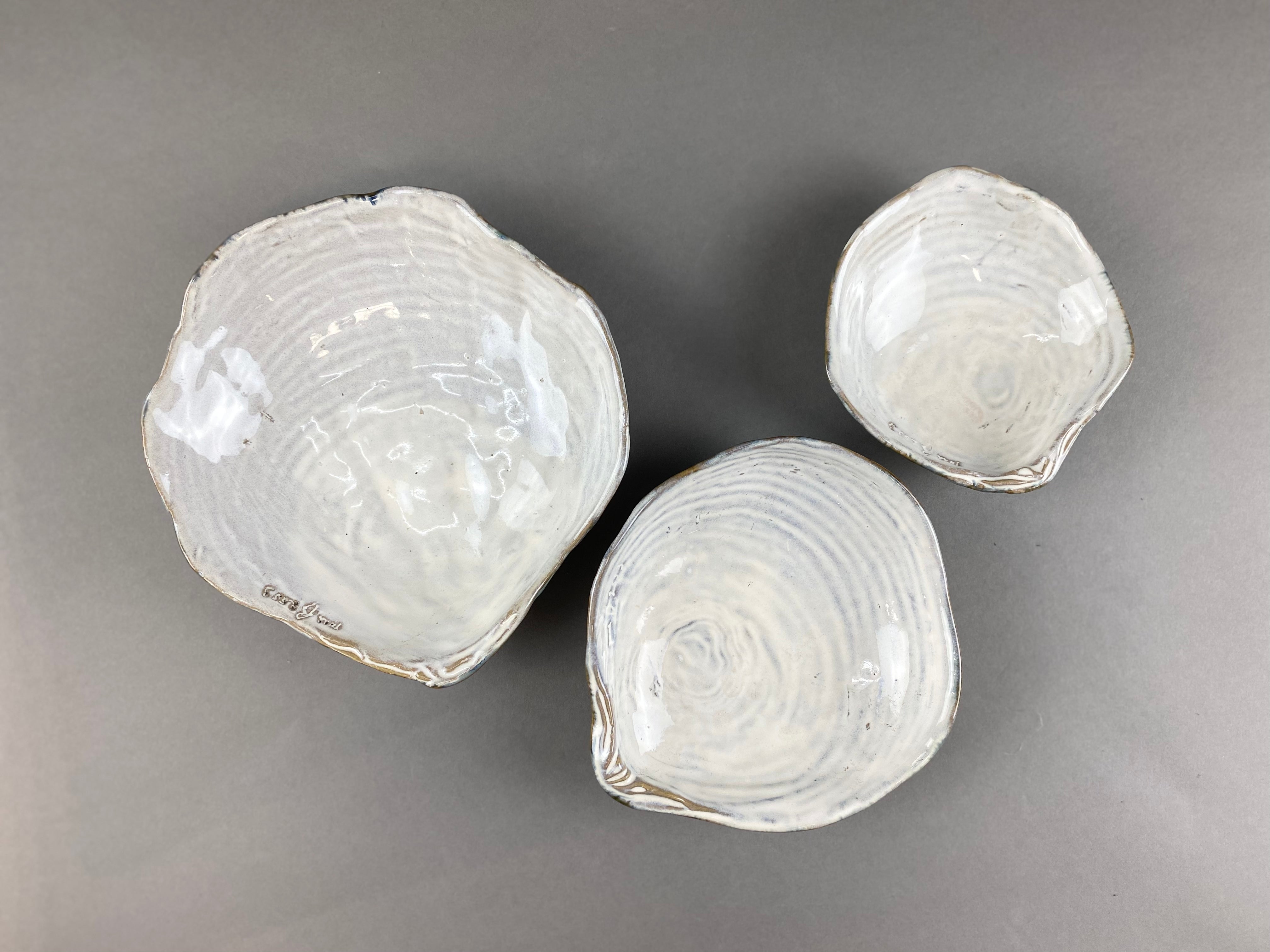 Yarnnakarn Oceanology Shell Dish Blue Glaze Small - Ceramic - Yarnnakarn - Brand_Yarnnakarn - Home_Decor - PhotoJul27_12335PM_10d68bb5-156b-4cc7-9bb3-421e3d46b12f