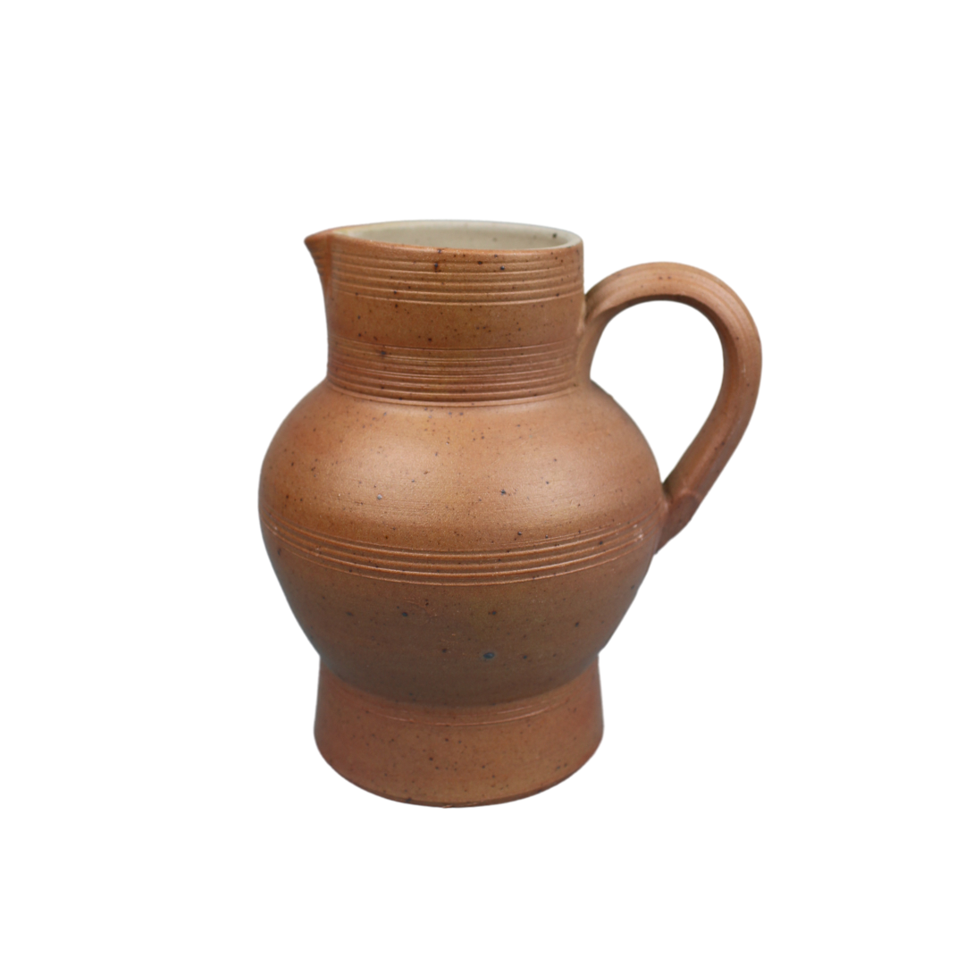 Poterie Renault Water Jug 0.75L - Salt Glaze Serving Pitchers & Carafes Poterie Renault Brand_Poterie Renault Home_Decor Kitchen_Drinkware Kitchen_Serveware New Arrivals Pitchers Poterie Renault PoterieRenaultThumbnails_8_86ade4d1-a1bc-452b-9025-ae9ea67407b7