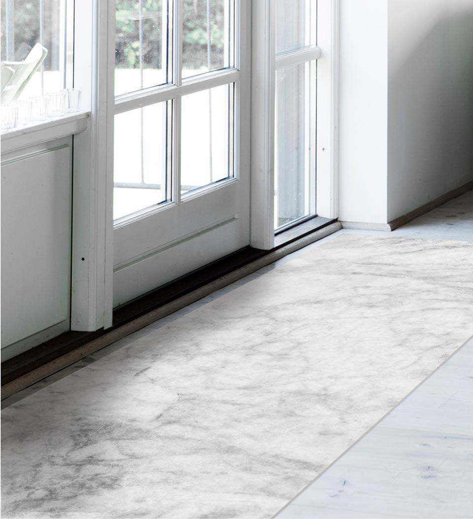 Beija Flor Carrara Marble Floor Mat (Buy 2 Get 1 Free!) Rugs Beija Flor Brand_Beija Flor CLEAN OUT SALE Home_Decor Home_Floor Mats RF-M1-pic2