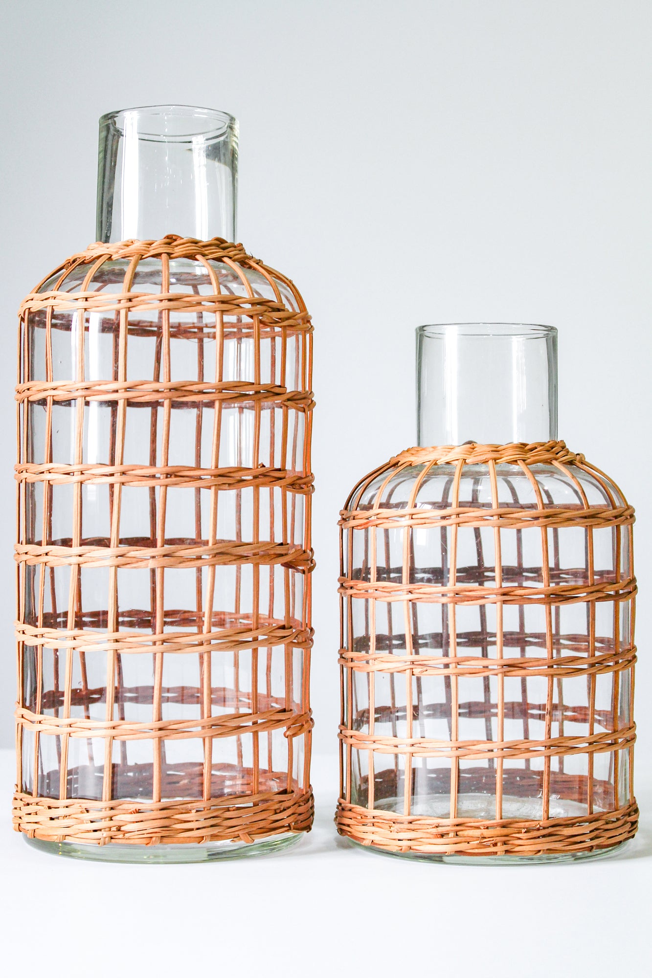 Rattan Cage Vase Carafe Small Glass Rattan Carafes Rattan Rattan-Carafes_8fd5691a-c20a-4c2f-813e-85eea18ccae3