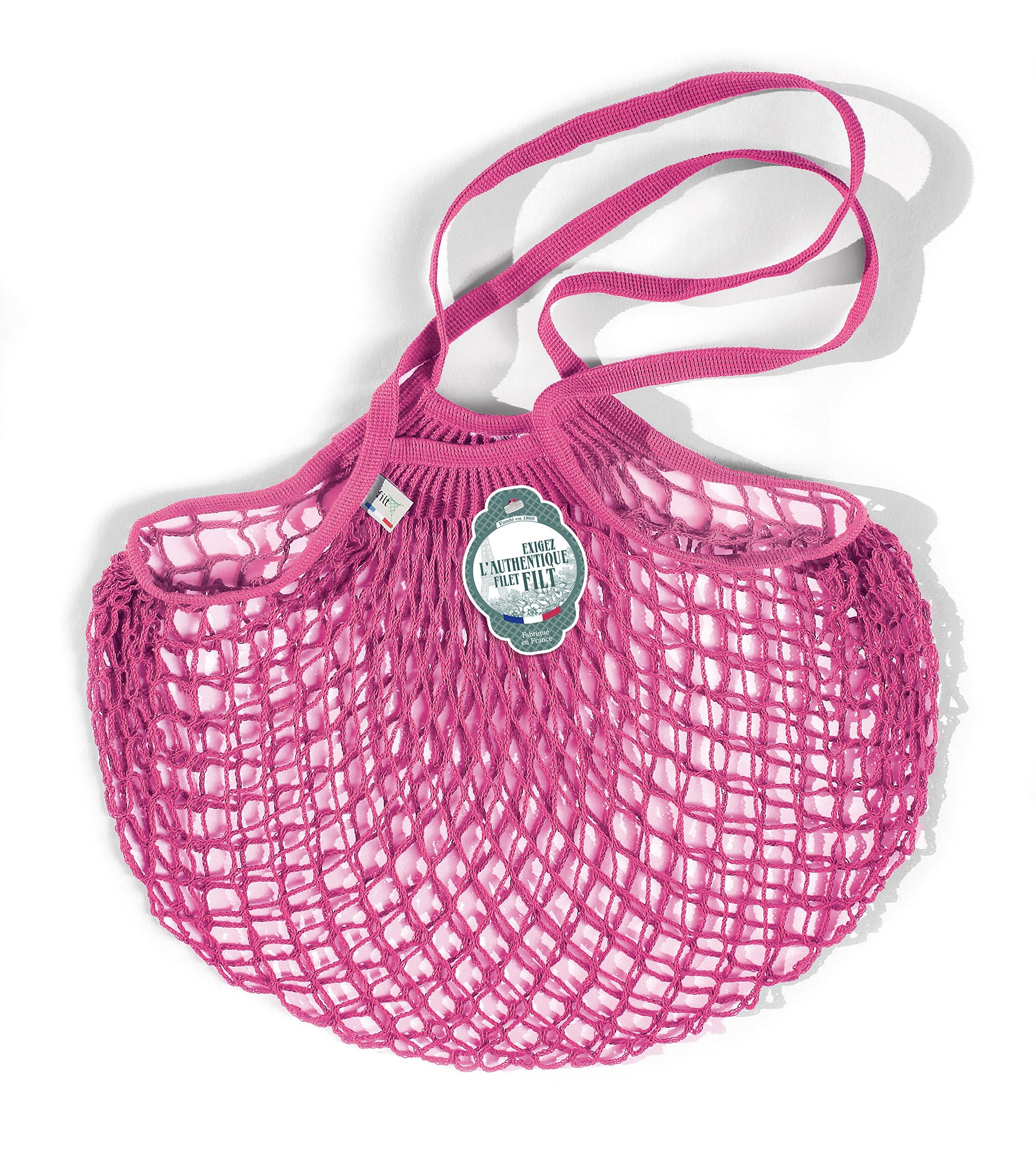Filt Medium Bag in Pink Sorbet Bag Filt Bags Brand_Filt Shopping Bags Textiles_Shoppers Rose.Sorbet.3