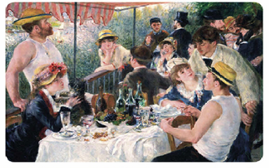 Renoir Luncheon of the Boating Party Placemat Placemats French Nostalgia Brand_French Nostalgia Home_French Nostalgia Home_Placemats Screen_Shot_2015-11-07_at_4.16.27_PM