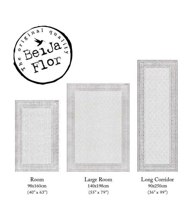 Beija Flor Emilia Floor Mat (Buy 2 Get 1 Free!) Rugs Beija Flor Brand_Beija Flor Flatwoven Home_Decor Home_Floor Mats SizeChart-Em1-KTF_959df6bd-908c-4d59-a9b1-cdb1a8431490