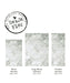 Beija Flor Carrara Marble Floor Mat (Buy 2 Get 1 Free!) Rugs Beija Flor Brand_Beija Flor CLEAN OUT SALE Home_Decor Home_Floor Mats SizeChart-RF-M1_edit