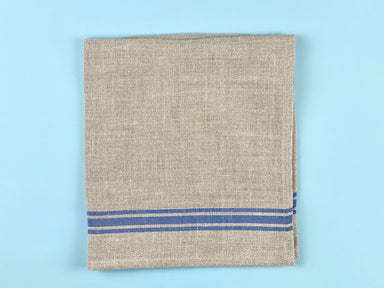 Thieffry Monogramme Dish Towel Blue - The Paris Market