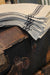 Thieffry Monogramme Linen Table Runner Textile Thieffry Brand_Thieffry Runners Textiles_Table Runners Thieffry ThieffryMonogrammeLinenBlackTableRunner_1