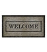 Beija Flor Mosaics: Welcome Doormat (Buy 2 Get 1 Free!) Door Mats Beija Flor Brand_Beija Flor Home_Decor Home_Door Mats Home_Floor Mats Home_Vinyl Mats WLCM-packshot