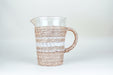 White Collection Seagrass Pitcher (Now 25% off!) Glass Seagrass Brand_Seagrass & Rattan Kitchen_Drinkware lm New Arrivals Seagrass Serving Pieces White-Stripe-Seagrass-Pitcher-6880-CQ1374CNT-WH---small