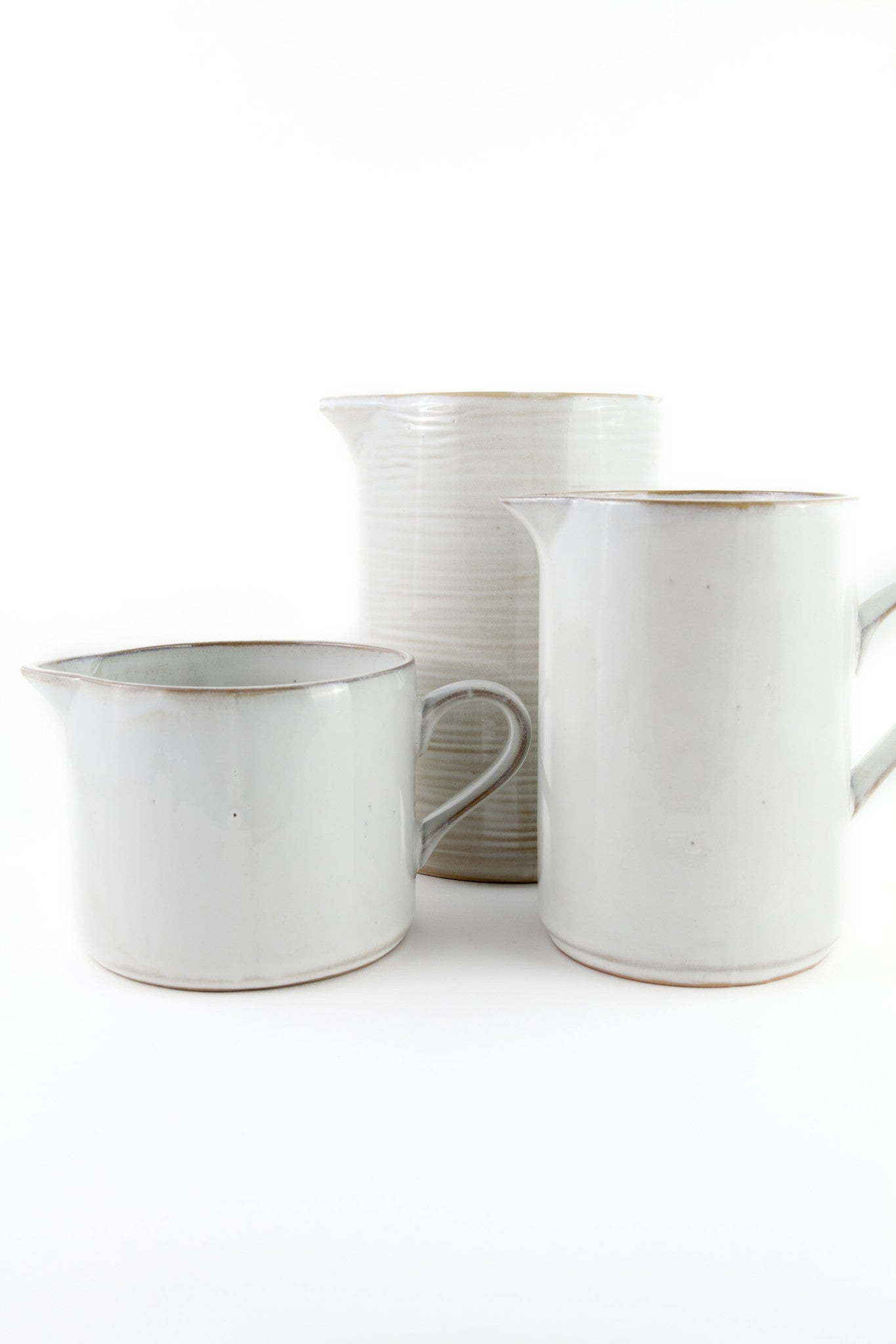Yarnnakarn Rustic Tall Pitcher Ceramic Yarnnakarn Brand_Yarnnakarn Kitchen_Drinkware YNKS_Rustic_Low_Tall_and_Tall_XL_Pitchers_A_7d91a518-bbbf-4c32-b8f0-911a0a287a37