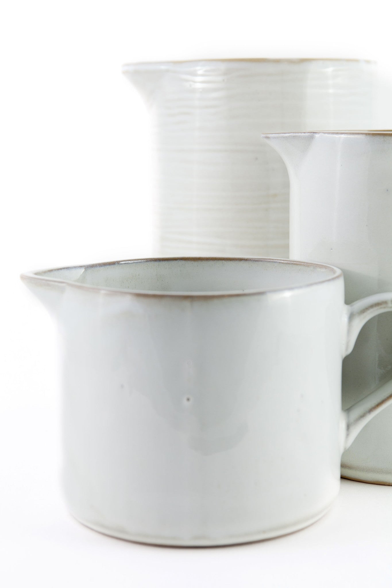 Yarnnakarn Rustic Low Pitcher - Ceramic - Yarnnakarn - Brand_Yarnnakarn - Kitchen_Drinkware - YNKS_Rustic_Low_Tall_and_Tall_XL_Pitchers_B