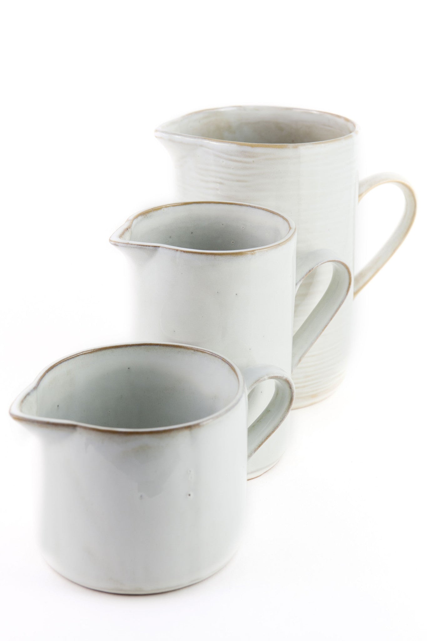 Yarnnakarn Rustic Tall Pitcher Ceramic Yarnnakarn Brand_Yarnnakarn Kitchen_Drinkware YNKS_Rustic_Low_Tall_and_Tall_XL_Pitchers_D