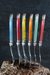 Laguiole Rainbow Mini Cheese Forks (Set of 12) Cutlery Laguiole Brand_Laguiole Cheese Sets Kitchen_Dinnerware Kitchen_Kitchenware Laguiole Loose Mini Rainbow Utensils Mini Cheese Sets Rainbow cheese_forks_2
