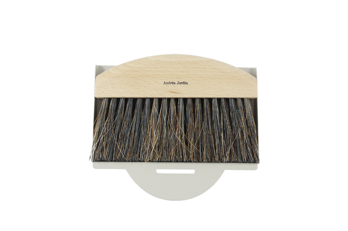 Andrée Jardin Mr. and Mrs. Clynk Mini Brush Dustpan Gift Set Grey Utilities Andrée Jardin Brand_Andrée Jardin Home_Broom Sets Home_Household Cleaning grey_dustpan_clynk_b501ef3e-1af2-4248-b049-e3c3a0fe8f55