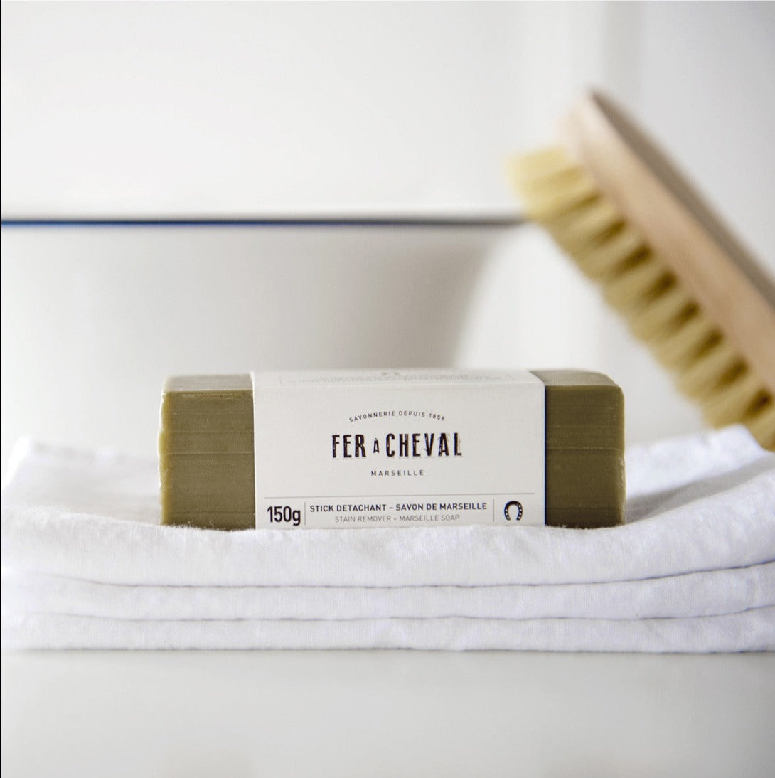Fer à Cheval Stain Remover Soap Olive Oil 150g Soap Fer à Cheval Brand_Fer à Cheval CLEAN OUT SALE Cube Soaps Home_Household Cleaning Soap marseille-soap-stain-remover-150g-4