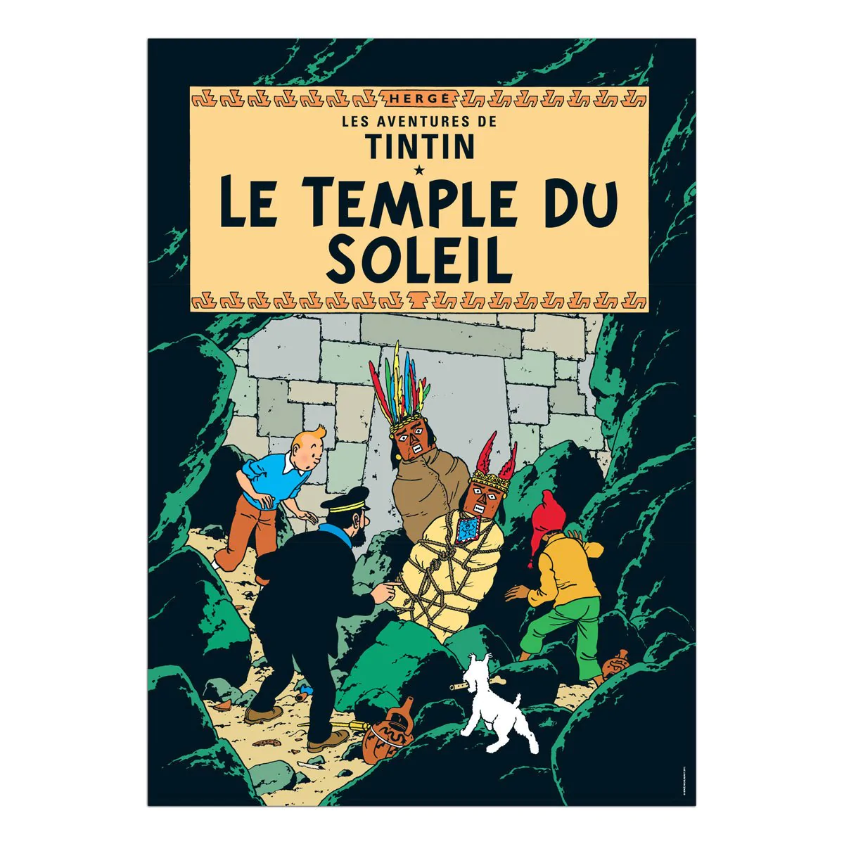 Tintin Posters - Prisoners of the Sun - Tintin - Brand_Tintin - Collectibles - Home_Decor - Home_French Nostalgia - Tintin - posters-fr-2015-14_1200PrisonersoftheSunPrisonersoftheSun