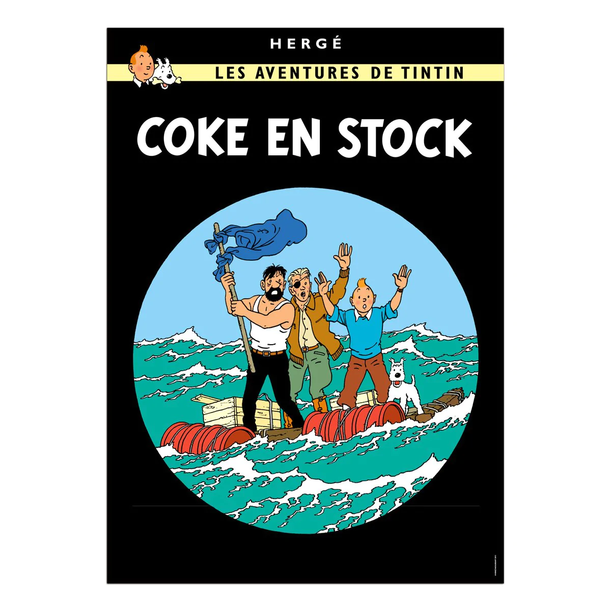 Tintin Posters - The Red Sea Sharks - Tintin - Brand_Tintin - Collectibles - Home_Decor - Home_French Nostalgia - Tintin - posters-fr-2015-19_1200_1TheRedSeaSharks