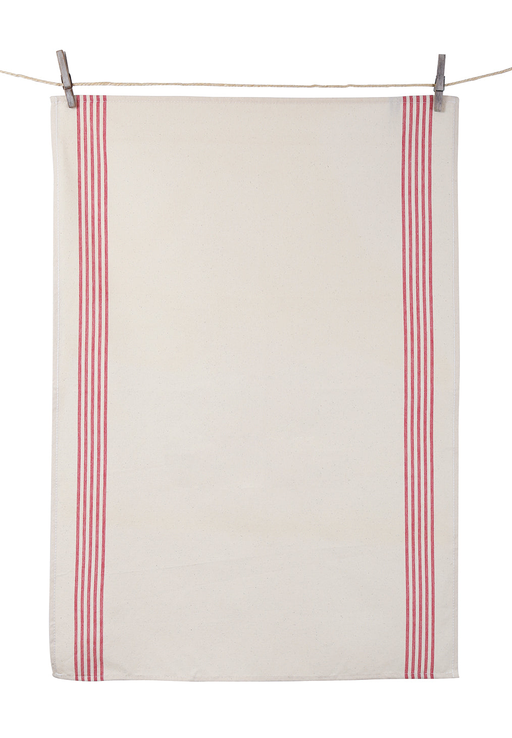 Tissage de L’Ouest Set of 2 Renzo Dish Towels Red (21.6” x 31.4”) Textile Tissage de L’Ouest Brand_Tissage de L’Ouest CLEAN OUT SALE Dish Towels Textiles_Towels & Napkins renzo-torchon-rouge-_2