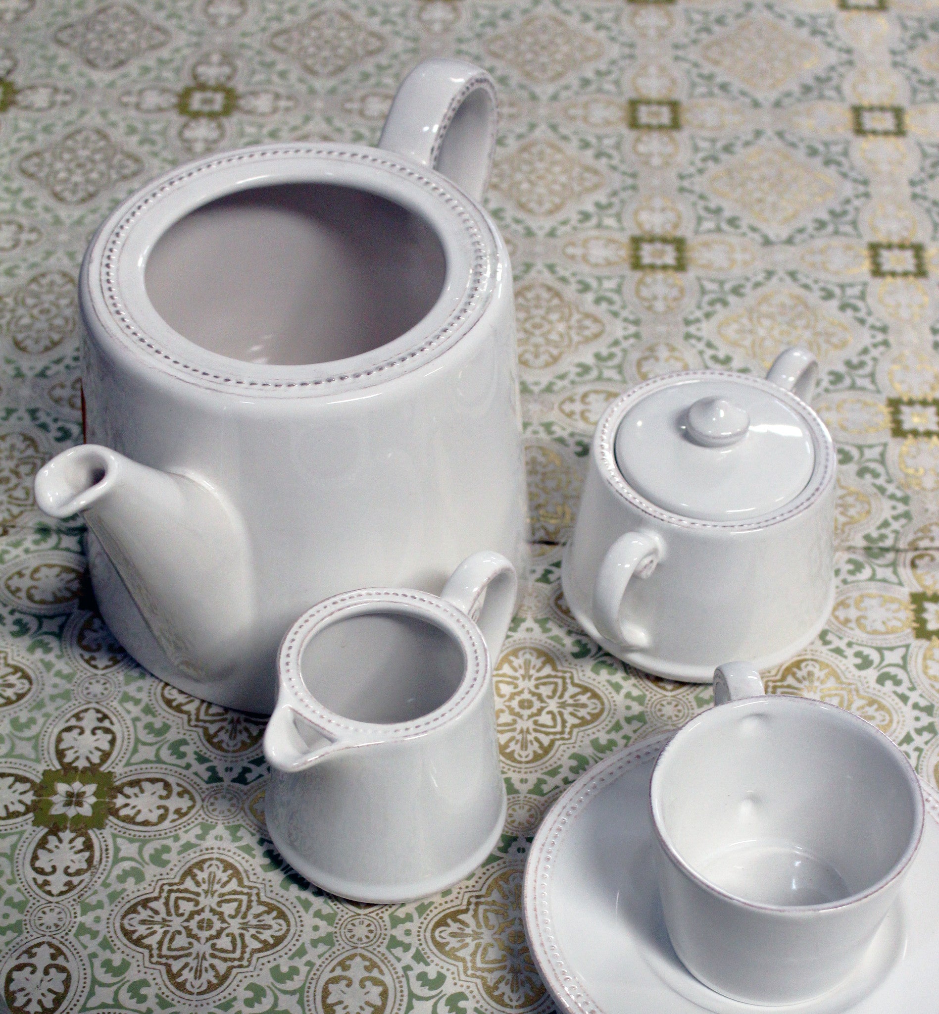 Rhone Sugar Jar - Ceramic - Rhone - Kitchen_Serveware - KTFWHS - Pitchers - Serveware - rhone_set