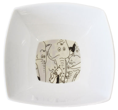 Square Elephant Bowl - Tintin - Home_French Nostalgia - Kitchen_Serveware - Tintin - square_elephant_bowl