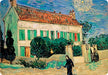 Van Gogh White House at Night Placemat Placemats French Nostalgia Brand_French Nostalgia Home_French Nostalgia Home_Placemats Spring Collection white_house_at_night
